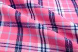 100% Cotton Brushed Yarn Dyed Plaid Prewashed Fabric Combed And Mercerised - G.k Fashion Fabrics