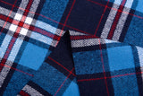 100% Cotton Brushed Yarn Dyed Plaid Prewashed Fabric Combed And Mercerised - G.k Fashion Fabrics