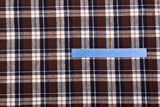100% Cotton Brushed Yarn Dyed Plaid Prewashed Fabric Combed And Mercerised - G.k Fashion Fabrics