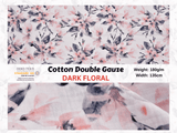 100% Cotton Double Gauze /Muslin Digital Prints Fabric -6570 - G.k Fashion Fabrics