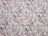 100% Cotton Double Gauze /Muslin SongBirds Digital Prints Fabric - G.k Fashion Fabrics