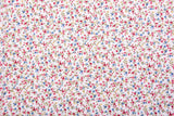100% Cotton Loom Line Bell Bud Floral Pattern Print Fabric– 8366 - G.k Fashion Fabrics