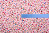 100% Cotton Loom Line Bell Bud Floral Pattern Print Fabric– 8366 - G.k Fashion Fabrics
