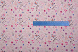 100% Cotton Loom Line+ Blush Butterfly Drift Heart Print Fabric – 300 - G.k Fashion Fabrics