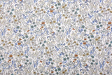 100% Cotton Loom Line Botanical Meadow Sketch Print Fabric – 8323 - G.k Fashion Fabrics