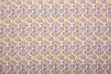 100% Cotton Loom Line Geometric Flora Mosaic Print Fabric – 8392 - G.k Fashion Fabrics
