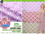 100% Cotton Loom Line+ Imperial Bloom Damask Print Fabric – 1500 - G.k Fashion Fabrics