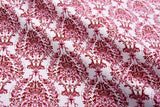 100% Cotton Loom Line+ Imperial Bloom Damask Print Fabric – 1500 - G.k Fashion Fabrics