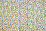 100% Cotton Loom Line Juicy Garden Fabric - 154 - G.k Fashion Fabrics Lagoon - 3 / Price Per Half Yard Loom Line Cotton