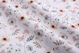 100% Cotton Loom Line+ Lavender Anemone Drift Print Fabric – 1100 - G.k Fashion Fabrics