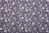 100% Cotton Loom Line+ Lavender Anemone Drift Print Fabric – 1100 - G.k Fashion Fabrics