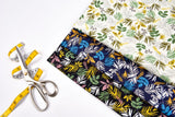 100% Cotton Loom Line Leafy Lullaby Fabric - 146 - G.k Fashion Fabrics Loom Line Cotton