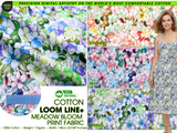 100% Cotton Loom Line+ Meadow Bloom Print Fabric – 700 - G.k Fashion Fabrics