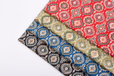 100% Cotton Loom Line Medallion Block Print Fabric - 8295 - G.k Fashion Fabrics