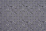 100% Cotton Loom Line Racing Blocks Fabric - 075 - G.k Fashion Fabrics Silver Grey - 2 / Price Per Half Yard Loom Line Cotton