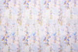 100% Cotton Loom Line Vertical Delphinium Print Fabric – 8402 - G.k Fashion Fabrics