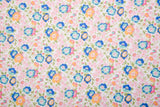 100% Cotton Loom Line Watercolor Meadow Print Fabric - 8357 - G.k Fashion Fabrics