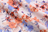 100% Cotton Loom Line Wild Clematis Print Fabric – 8410 - G.k Fashion Fabrics