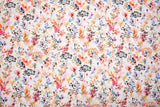 100% Pure Linen Stonewashed Dandelion Print Fabric - 20820 - G.k Fashion Fabrics