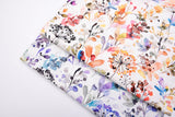 100% Pure Linen Stonewashed Dandelion Print Fabric - 20820 - G.k Fashion Fabrics