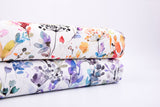 100% Pure Linen Stonewashed Dandelion Print Fabric - 20820 - G.k Fashion Fabrics