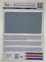 10.oz Bull Denim Dyed Fabric - G.k Fashion Fabrics