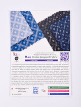 11 oz Washed Denim Jacquard Galaxy Stars Fabric – Combed & Mercerized – 7424 - G.k Fashion Fabrics