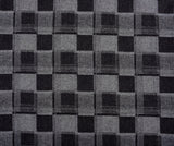 11oz Washed Cotton Denim Checkerboard Jacquard Fabric – Combed & Mercerized - 7428 - G.k Fashion Fabrics