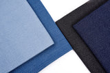 11oz Washed Cotton Denim Dobby Waffle Textured Jacquard Fabric – Combed & Mercerized - 7426 - G.k Fashion Fabrics