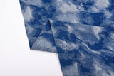 11oz Washed Cotton Denim Thunderstorm Jacquard Fabric – Combed & Mercerized - 7429 - G.k Fashion Fabrics