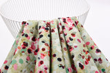 21W Cotton Spandex Corduroy Printed – Abstract Dot Pattern Fabric - 319 - G.k Fashion Fabrics