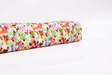 23 Momme Stretch Bamboo Silk Blend Fabric – Artistic Terrazzo Abstract Print - 7247 - G.k Fashion Fabrics