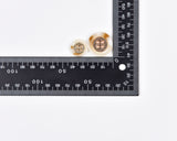 Gold Filigree Resin Buttons - #27