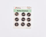 Contrast Stitch Resin Buttons - #33