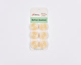 Contrast Stitch Resin Buttons - #33