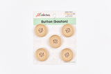 Metal Cross Detail Buttons- #37