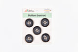 Metal Cross Detail Buttons- #37