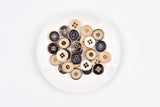Metal Cross Detail Buttons- #37