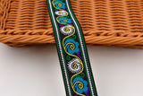 35 mm Ethnic Floral Woven Webbing Trim