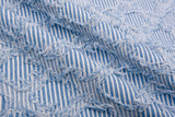 9oz Washed Frayed Anthracite Denim Jacquard Fabric – Combed & Mercerized - 7436 - G.k Fashion Fabrics