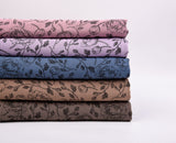 Cotton Double Gauze Vintage Floral Print