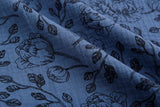 Cotton Double Gauze Vintage Floral Print