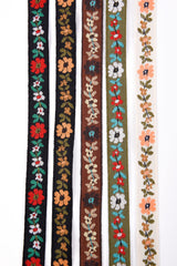 20mm Floral Boho Pattern Woven Webbing Trim