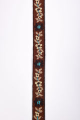 20mm Floral Boho Pattern Woven Webbing Trim