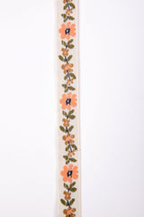 20mm Floral Boho Pattern Woven Webbing Trim