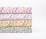 Bamboo Viscose Blend Stretch Woven Fabric – Watercolour Tropical Floral Print 7068/7050