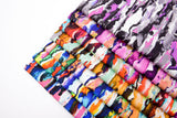 Bamboo Viscose Blend Stretch Woven Fabric – Abstract Splatter Print 7068/6612