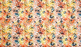 Bamboo Viscose Blend Stretch Woven Fabric – Vibrant Mosaic Print - 7068/5668