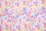 Bamboo Viscose Blend Stretch Woven Fabric – Watercolour Confetti Dot Print - 7068/5555