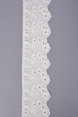 Scalloped Cotton Embroidery Lace Trim – 4